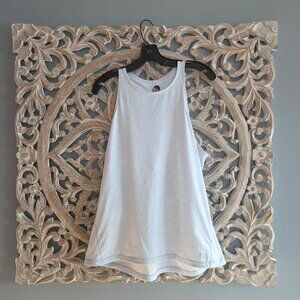 Calia Soft Blue Patterned Women's Tank Top Size XL